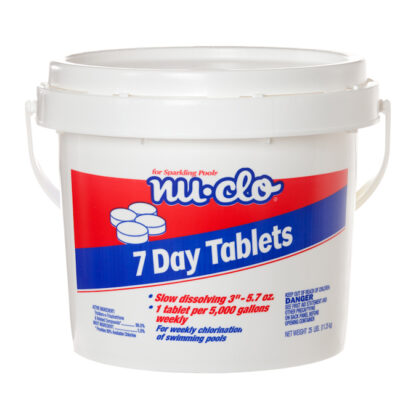 Chlorine Tablets 3" 5.7 oz  40lb pail